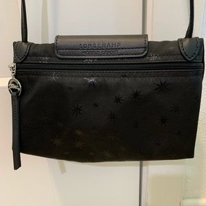 Longchamp Mini LePilage Étoiles Jacquard crossbody